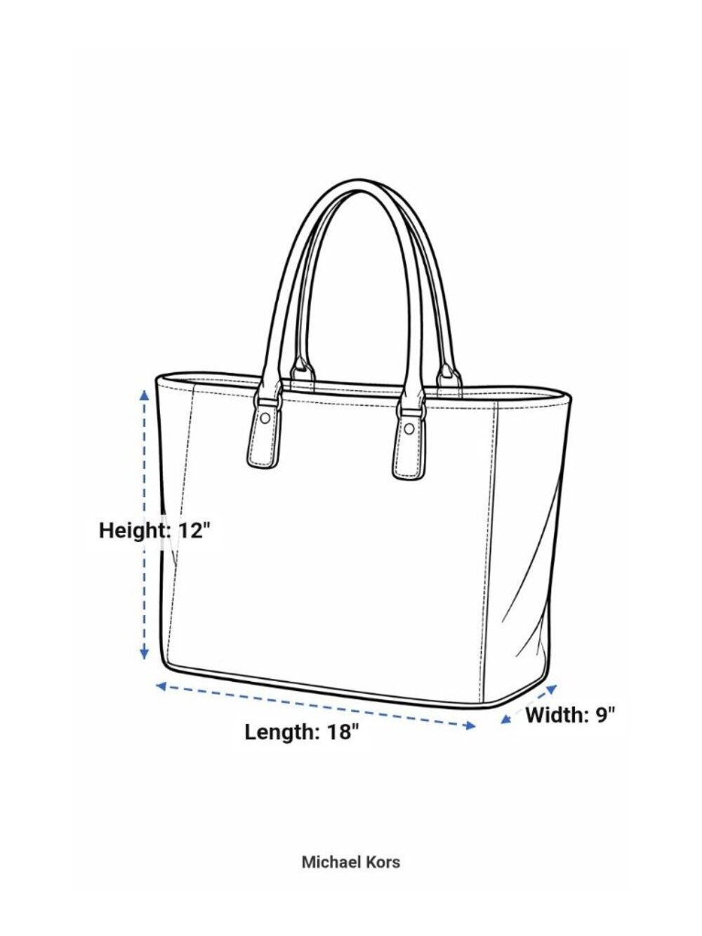 Michael Kors Straw & Leather Tote W/Gold Hardware Jet-Set Glamour Boho City Chic - Picture 7 of 12